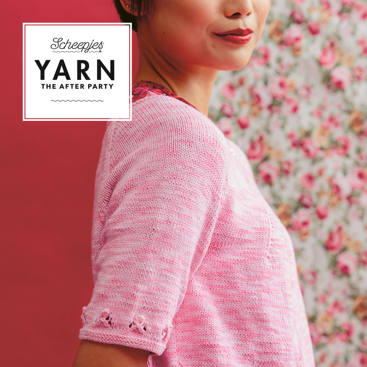 Rose Bud Cardigan - kardigán kötésminta